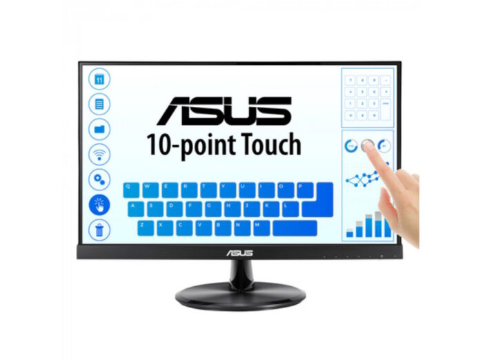 Monitor ASUS VT229H 21.5"/IPS, touch/1920x1080/60Hz/5ms GtG/VGA,HDMI/VESA/zvucnici/crna