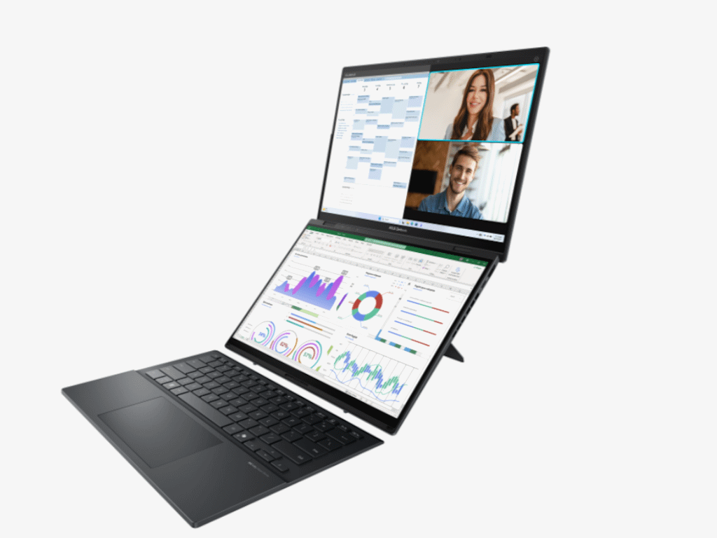 Laptop ASUS ZenBook Duo UX8406CA-PZ005W/WIn11 Home/14" OLED 3K/U9-285H/32TB/2TB/siva - Slika 3