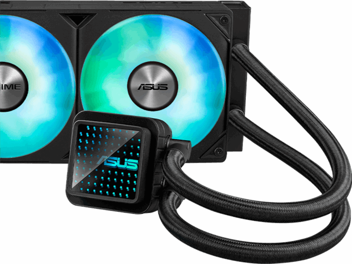 Kuler ASUS PRIME LC 240 ARGB/2x120mm/crna