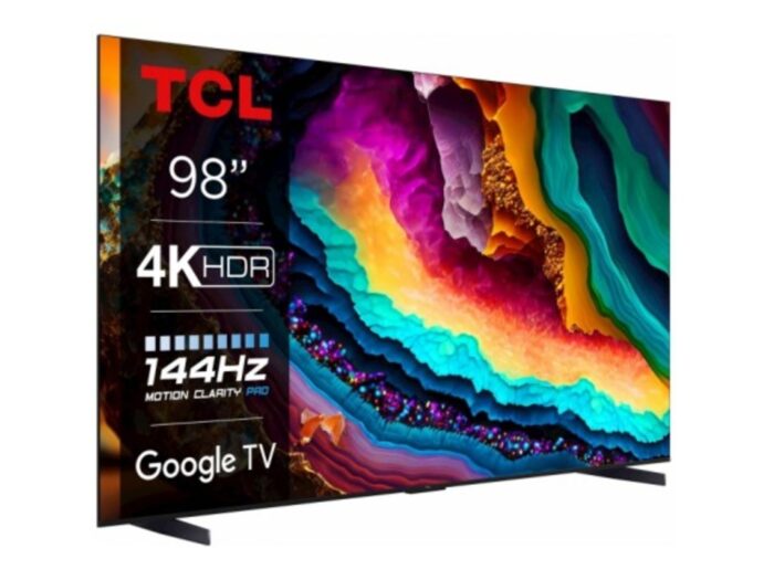 Televizor TCL 98P745/LED/98"/4K HDR/144Hz/Google TV/crna