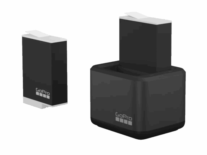 Punjac GOPRO Dual Battery Charger + Enduro (Hero 9/10/11/12)