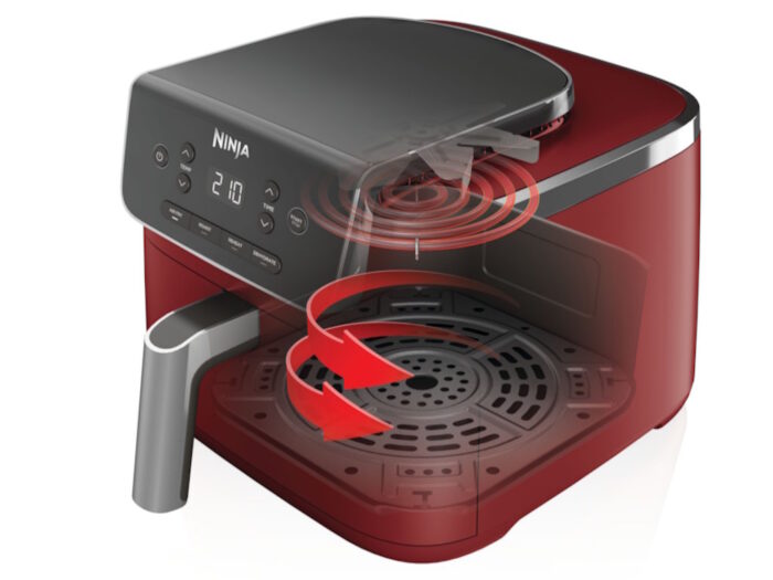 Air fryer NINJA AF140EUCM jedna korpa/2000W/4.7L/crvena