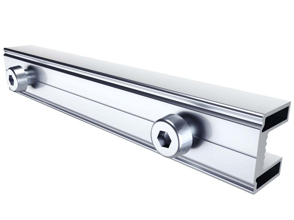 Konstrukcije za SE ANTAI za krovove od falcovanog lima, TYN-134, set za 4 panela - Slika 2