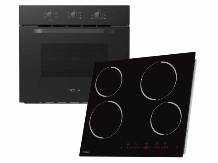 Ugradni set TESLA BO301MB+HV6401MB/65L/60cm/Mechanical control/keramicka ploca/59cm/crna