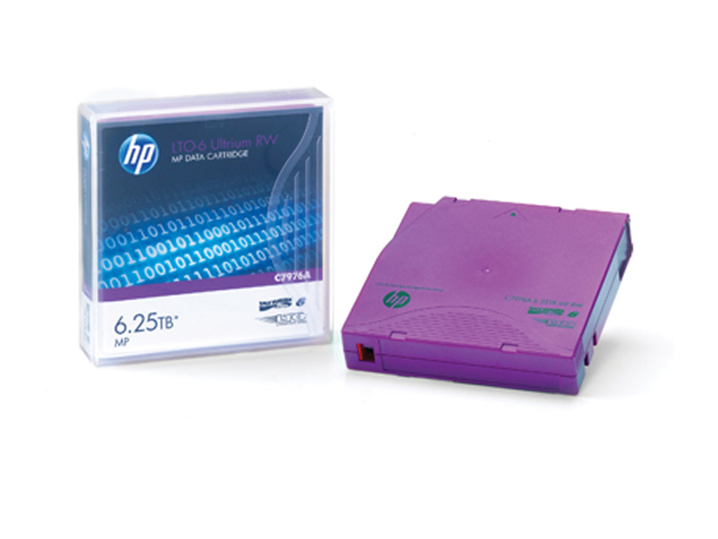 Data Tape Catridge HPE LTO Ultrium-6/( 2.5TB/6.25TB )/RW