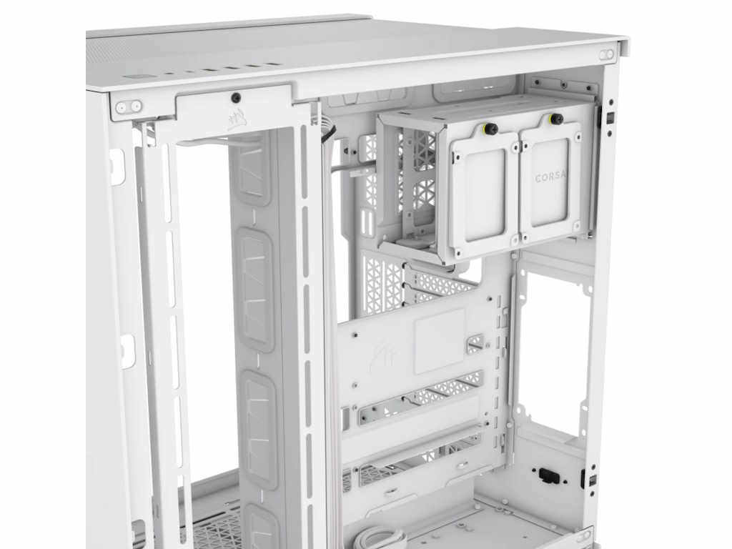 Kucište CORSAIR 6500D AIRFLOW Mid-Tower/ATX/kaljeno staklo/bez napajanja/bela - Slika 3