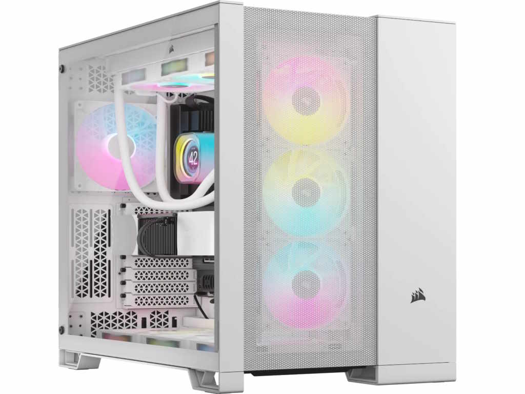 Kucište CORSAIR 6500D AIRFLOW Mid-Tower/ATX/kaljeno staklo/bez napajanja/bela - Slika 5