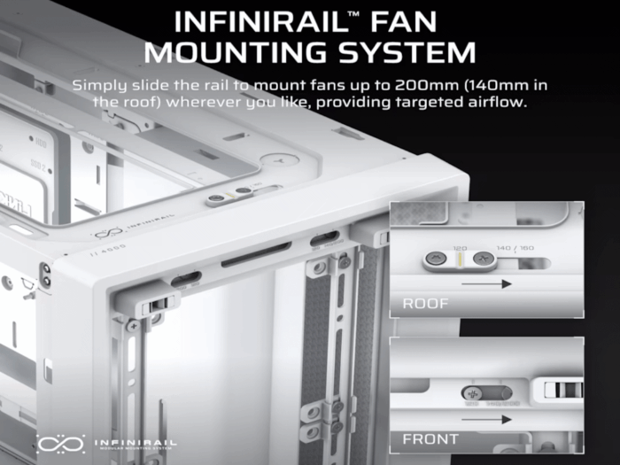 Kucište CORSAIR FRAME 4000D Mid-Tower/ATX/kaljeno staklo/bez napajanja/bela