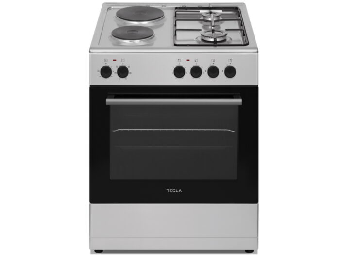 Šporet TESLA CM6220SX kombinovani/A/56L/ventilator/83x60x60cm/inox