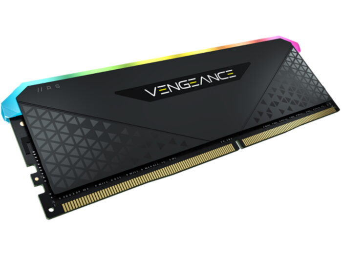 Memorija CORSAIR VENGEANCE 16GB(1x16GB)/DDR4/3200MHz/C16/1.35V/RGB/crna