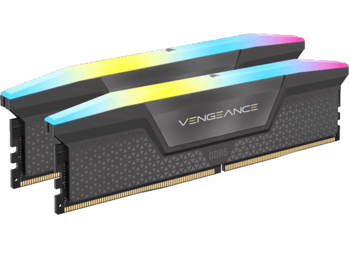 Memorija CORSAIR VENGEANCE 32GB(2x16GB)/DDR5/6400MHz/CL36/1.35V/RGB/EXPO & XMP