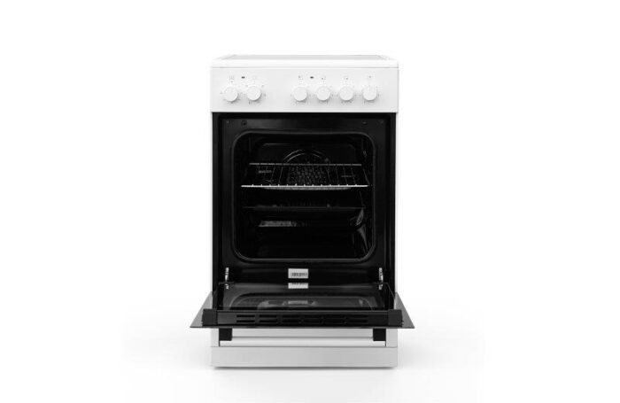 Šporet TESLA CV5400SW staklokeramika/A/43L/ventilator/83x50x55cm/bela