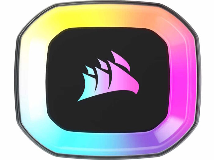 Kuler za PC CORSAIR H55/120mm ventilator/RGB/crna