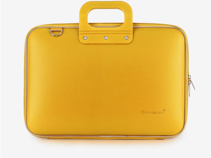 Torba BOMBATA Classic Vinil 15" Saffron Yellow/Žuta