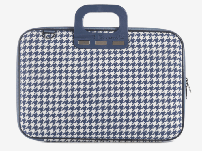 Torba BOMBATA Pied de Poule 15,6" /Dark Blue