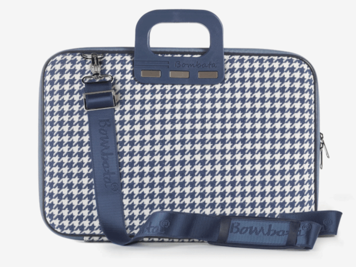 Torba BOMBATA Pied de Poule 15,6" /Dark Blue