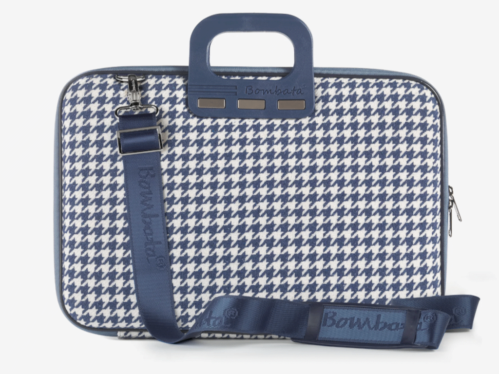 Torba BOMBATA Pied de Poule 15,6" /Dark Blue