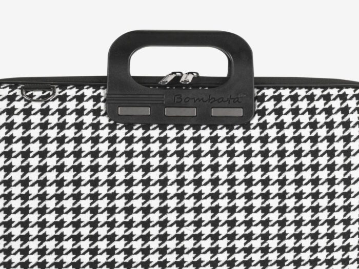 Torba BOMBATA Pied de Poule 15,6" /Crna