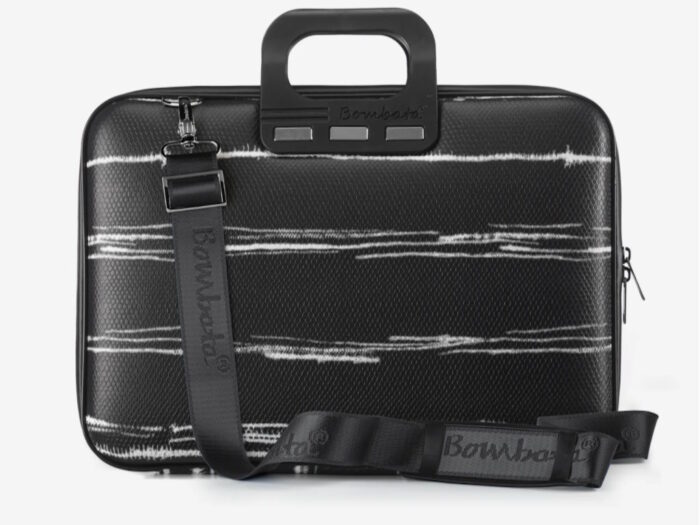 Torba BOMBATA Medio Black&White 13"/Crna