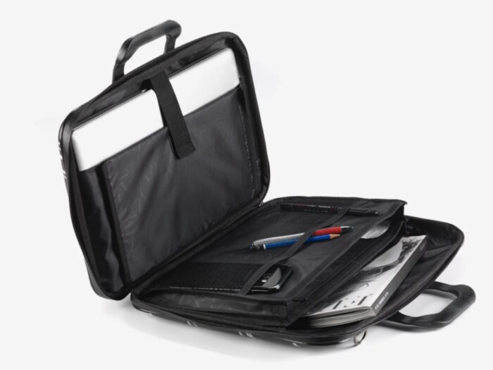 Torba BOMBATA  Medio Black&White 13"/Crna