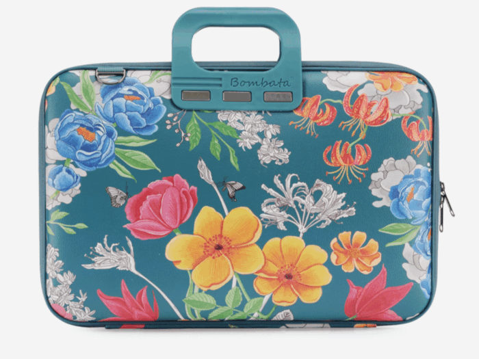 Torba BOMBATA Peonia 13 Teal blue