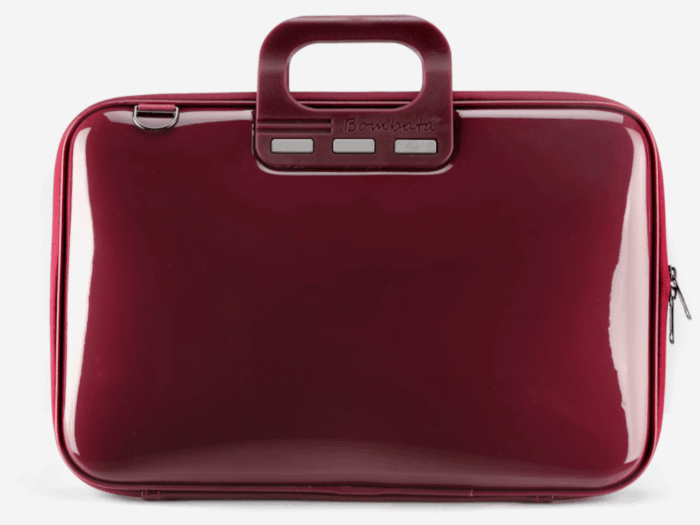 Torba BOMBATA Vernice 15,6/16 Borgogna Red