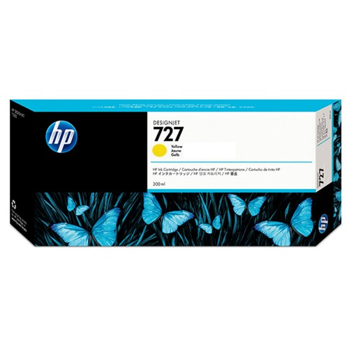 Kertridž HP 727 300ml/žuta