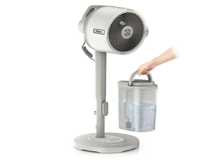 Ventilator SHARK FA300EU/FlexBreeze Pro Mist/siva