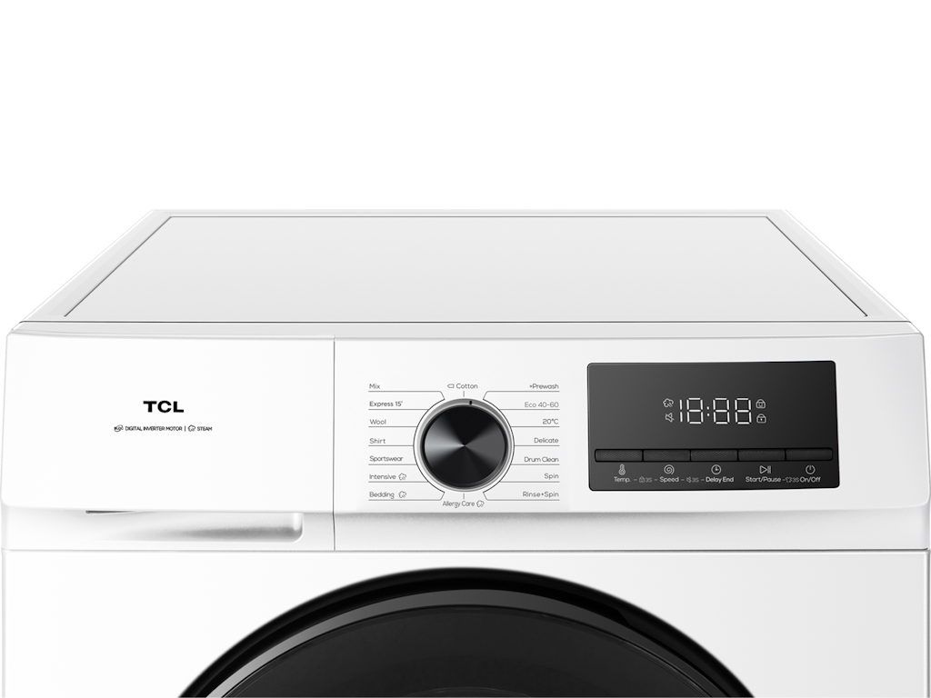 Veš mašina TCL FF0924WA1/inverter/9kg/1400 obrtaja/A/85x60x56cm/bela