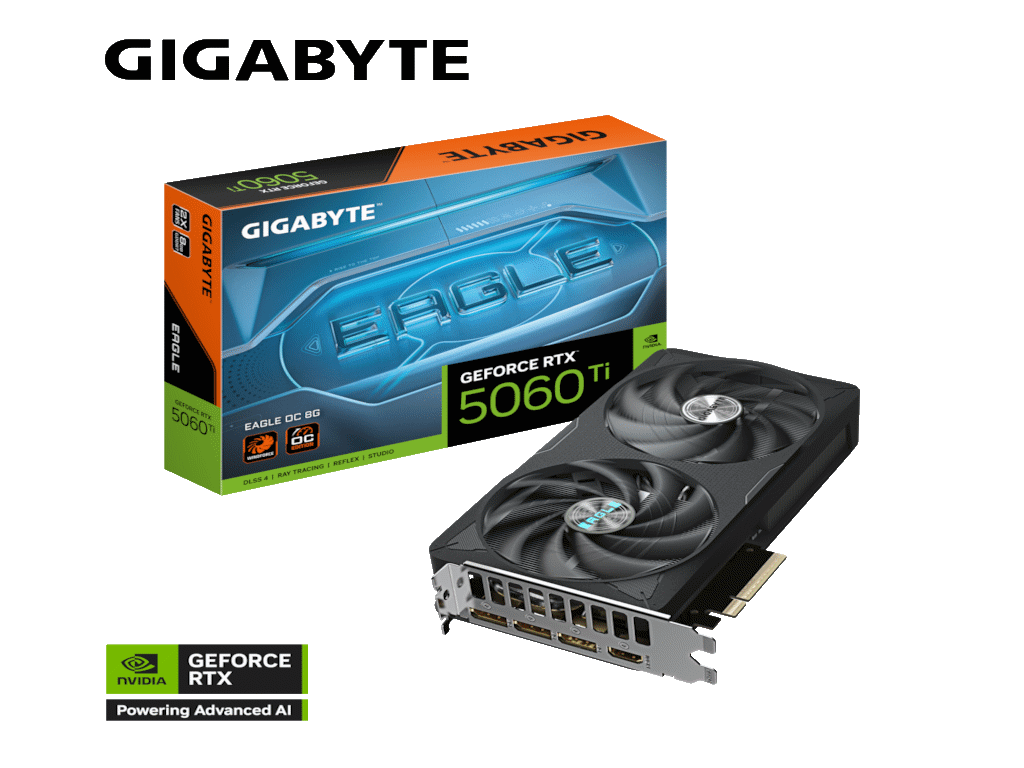 Graficke karte GIGABYTE GV-N506TEAGLE OC-8GD NVD/8GB/GDDR7/128bit/crna