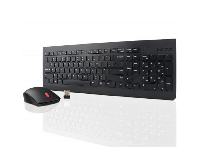 Tastatura+miš LENOVO 510 bežicni set /US/crna