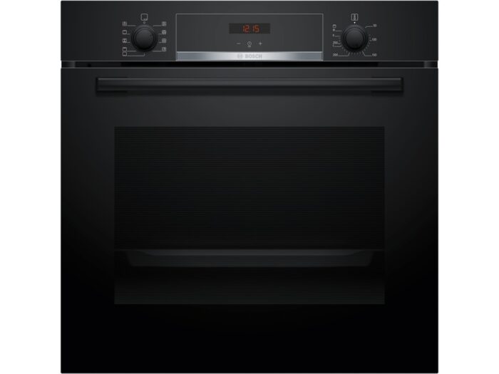 Ugradna rerna BOSCH HBA514BB3/Serija 4/mehanicka/71L/3D vruc vazduh/crna
