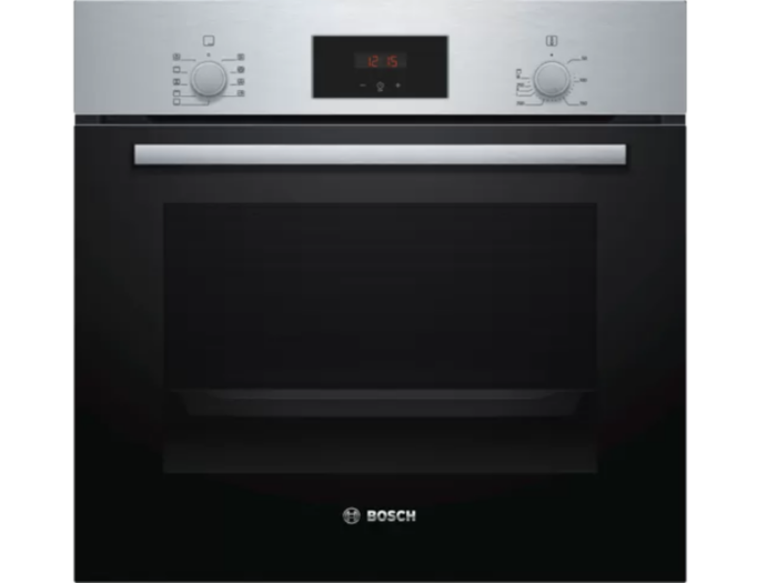Ugradna rerna BOSCH HBF114BS1/Serija 2/mehanicka/66L/3D vruc vazduh/inox