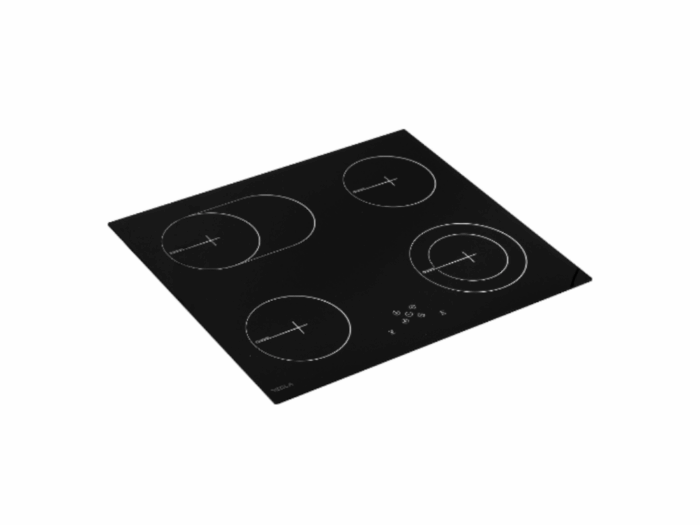 Ugradna ploca TESLA HV6420SB/staklokeramicka/4 zone/60cm/crna