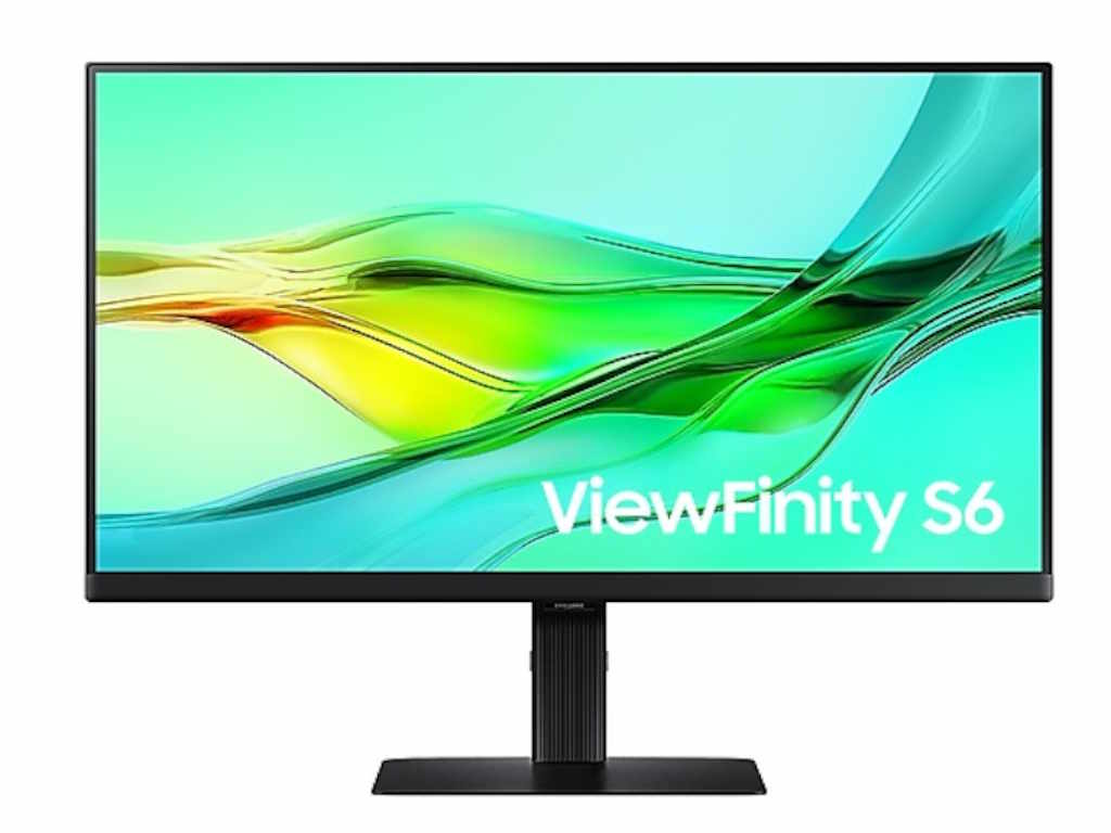 Monitor SAMSUNG LS24D600UAUXEN 24"/IPS/2560x1440/100Hz/5ms GtG/HDMIx2,DP,USB,LAN/Pivot,visina/crna