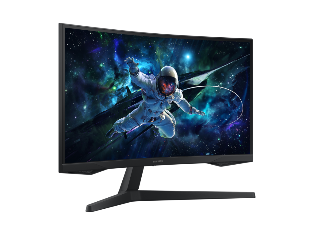 Monitor SAMSUNG LS27CG552EUXEN 27"/VA,zakrivljen/2560x1440/165Hz/1ms MPRT/HDMI,DP/freesync/VESA/crna