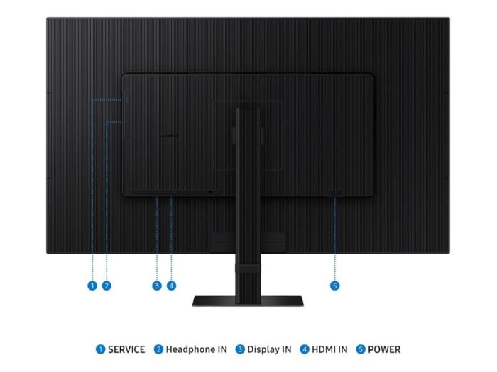 Monitor SAMSUNG LS32D700EAUXEN 32"/VA/3840x2160/60Hz/5ms GtG/HDMI,DP/VESA/crna