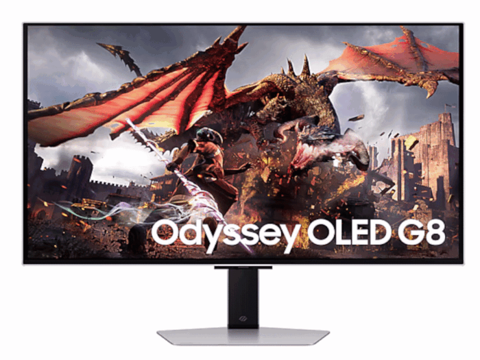 Monitor SAMSUNG LS32DG802SUXDU 32"/OLED/3840x2160/240Hz/0,03ms GtG/HDMIx2,DP,USB/Gsync,Freesync