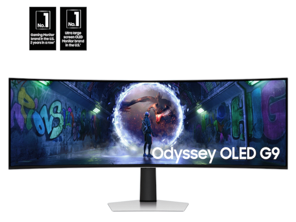 Monitor SAMSUNG LS49DG934SUXEN 49"/OLED,zakrivljen,32:9/5120x1440/240Hz/0.03ms GtG/HDMIx2,DP - Slika 3