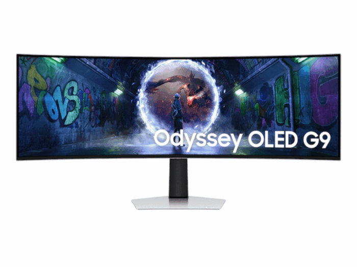 Monitor SAMSUNG LS49DG934SUXEN 49"/OLED,zakrivljen,32:9/5120x1440/240Hz/0.03ms GtG/HDMIx2,DP