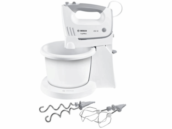 Mikser BOSCH MFQ36460S ErgoMixx/Serija 4/rucni/sa posudom/450W/bela