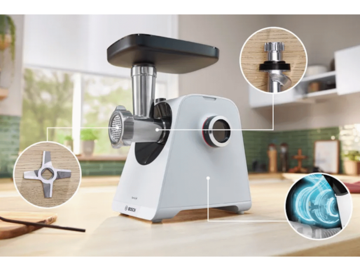 Mašina za mlevenje mesa BOSCH MFWS420W/Serija 4/1900W/bela