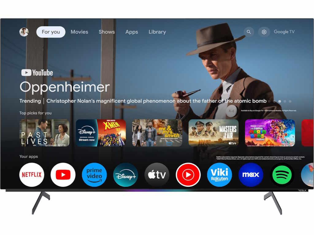 Televizor TESLA O65S949GUS/OLED/65"/4K/Smart/Google TV/siva - Slika 3