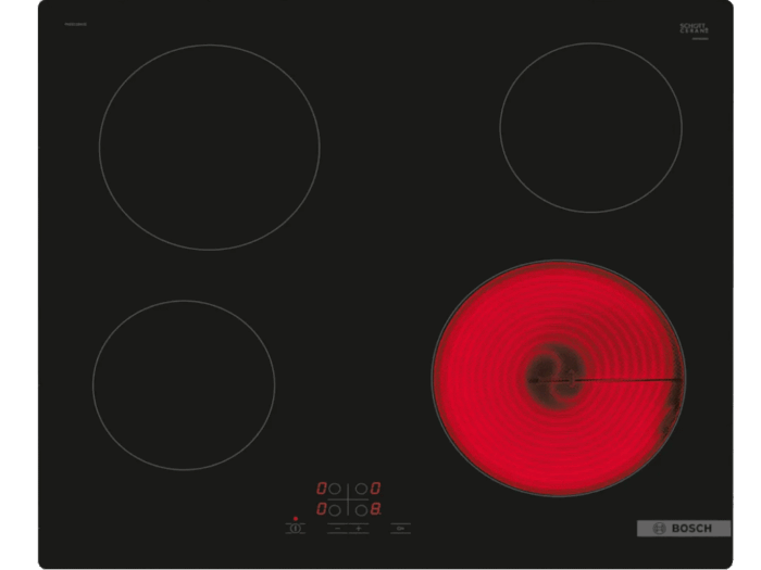 Ugradna ploca BOSCH PKE611BA2E/Serija 4/staklokeramika/4 zone/60cm/crna