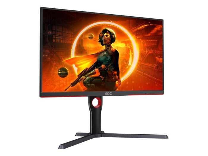 Monitor AOC Q27G3XMN/BK 27"/VA/2560x1440/180Hz/1ms GtG/HDMIx2,DP/Freesync/pivot,visina/VESA/crna