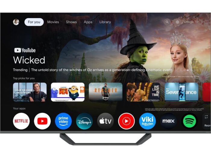 Televizor TESLA Q50E655GUS/QLED/50"/4K/Smart/Google TV/siva