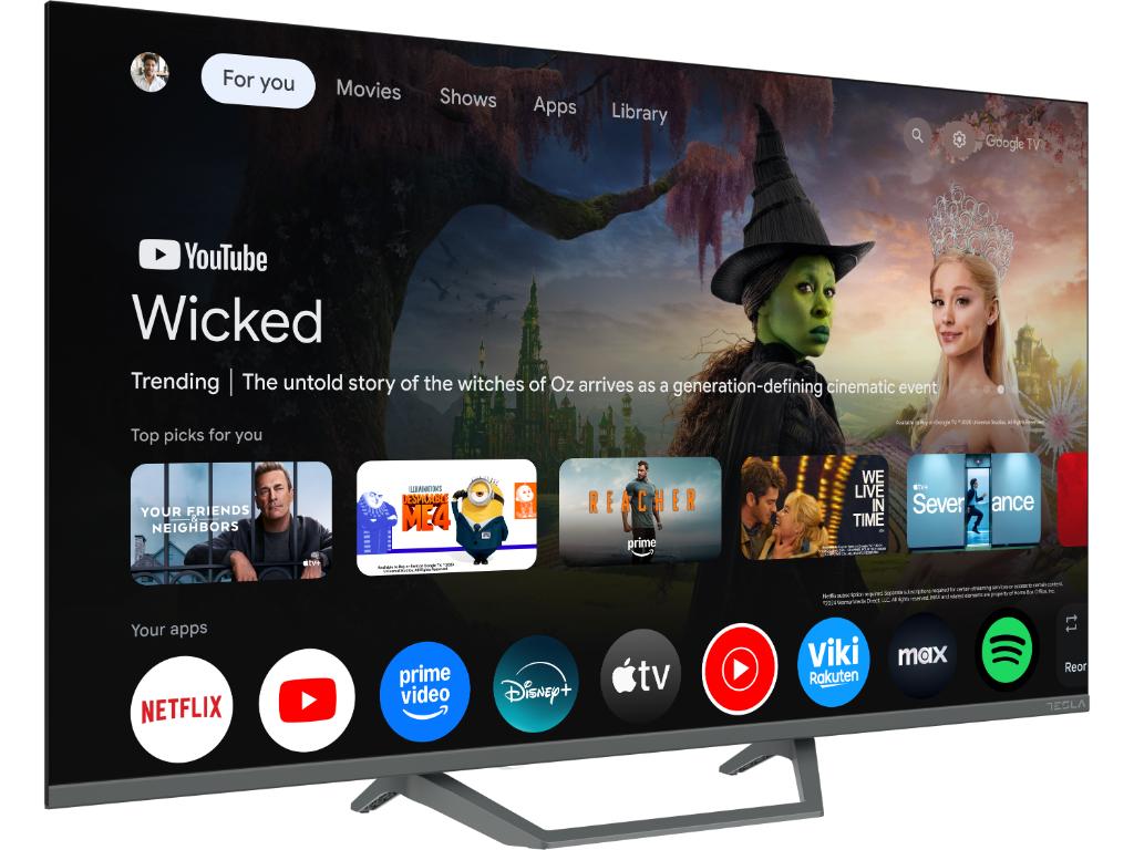 Televizor TESLA Q75E655GUS/QLED/75"/4K/Smart/Google TV/siva - Slika 5