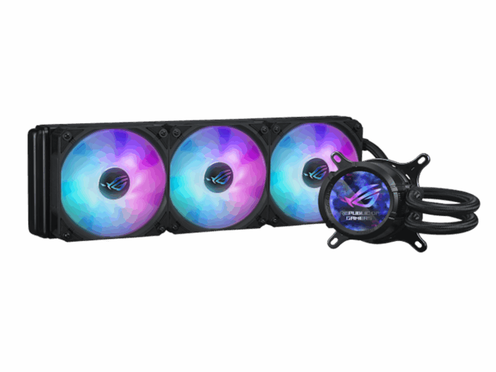 Kuler ASUS ROG STRIX LC III 360 ARGB LCD/3x120mm/crna