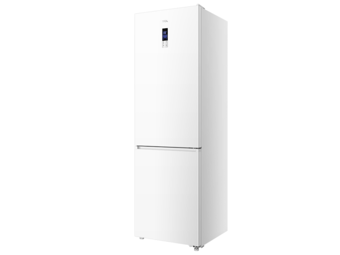 Frižider TCL RP409BWD0EE/samostojeci/kombinovani/Total No Frost/D/409L/185x59,5x68cm/bela