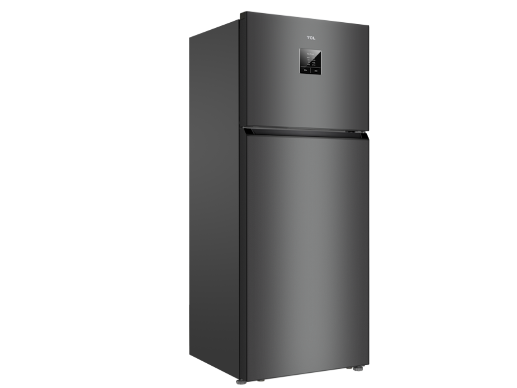 Frižider TCL RP465TSE1/samostojeci/kombinovani/TopFreezer/Total No Frost/E/465L/185x70,6x68,6cm/siva